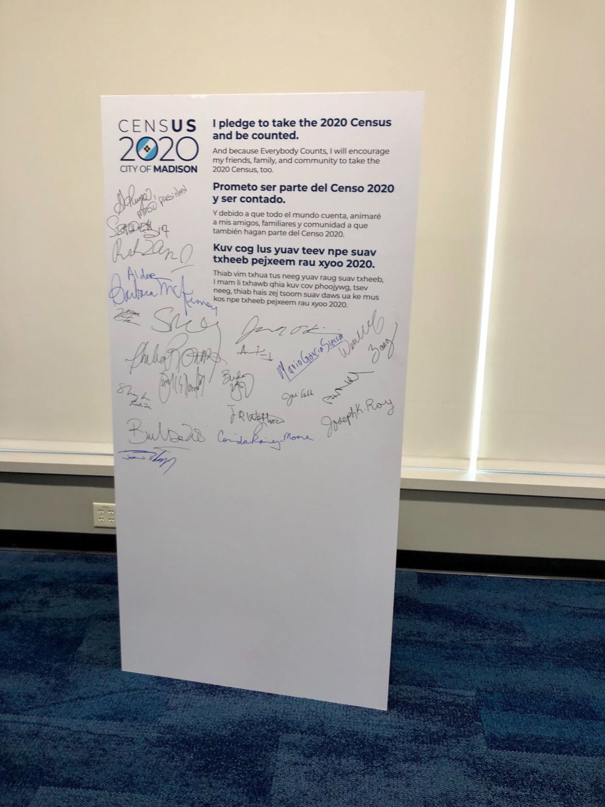2020 Census pledge